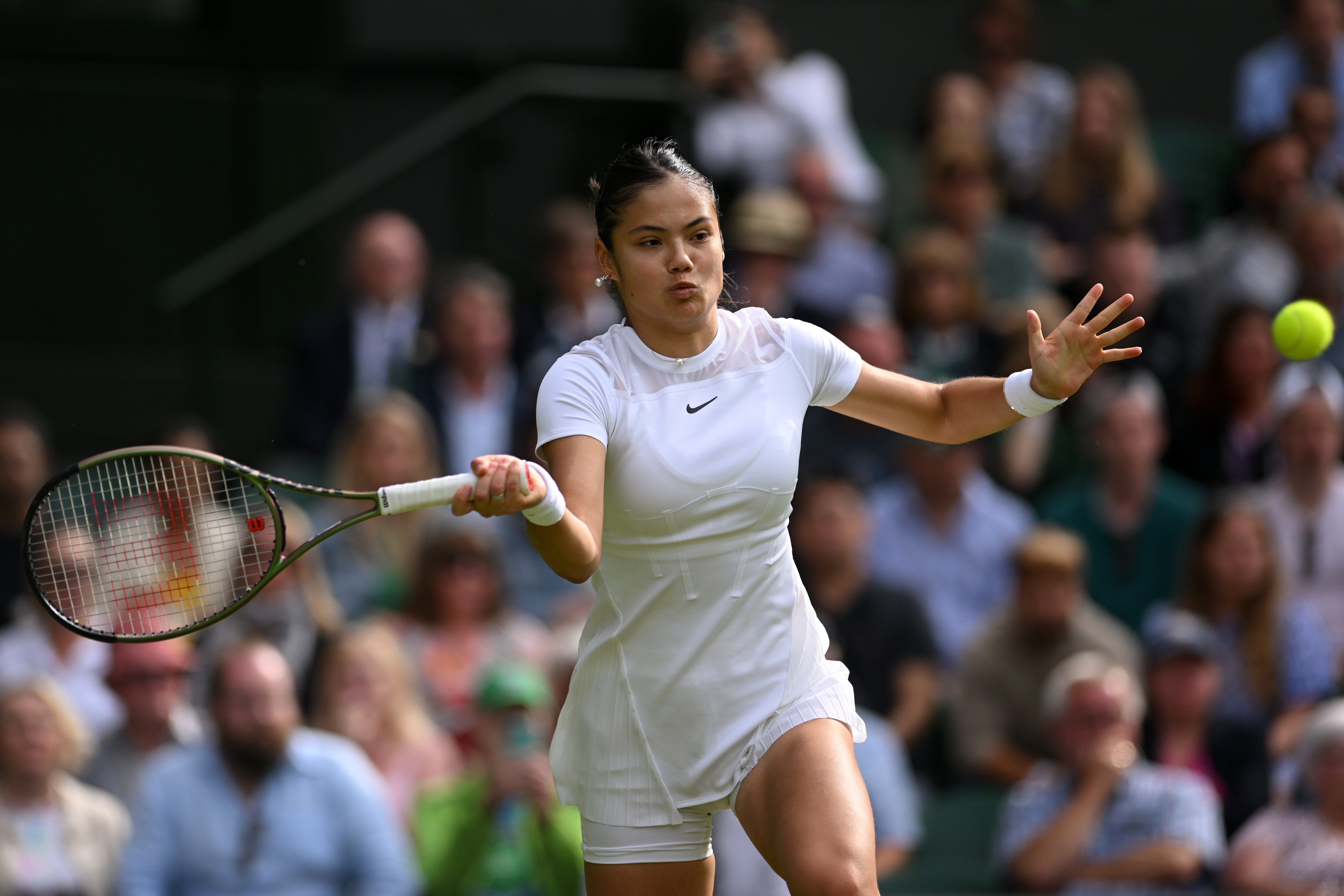 Emma Raducanu has not played at Wimbledon since 2022