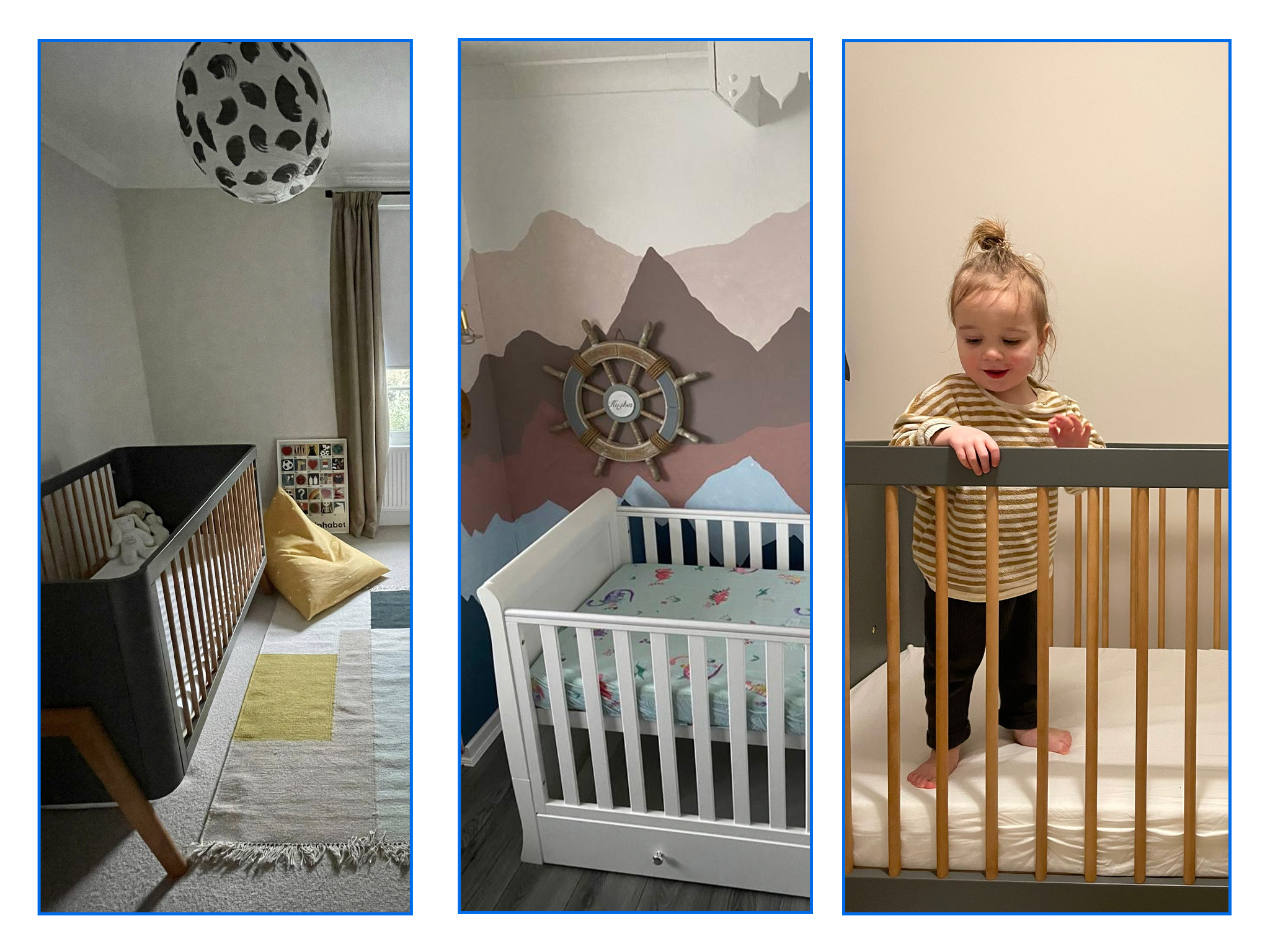 We tried and rated the best cot beds, with the help of a tiny tester, too