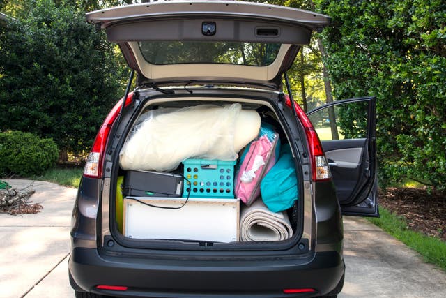 <p>Overloading your car could leave you with a fine and three points on your license  </p>