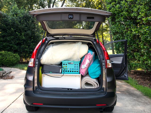 <p>Overloading your car could leave you with a fine and three points on your license  </p>