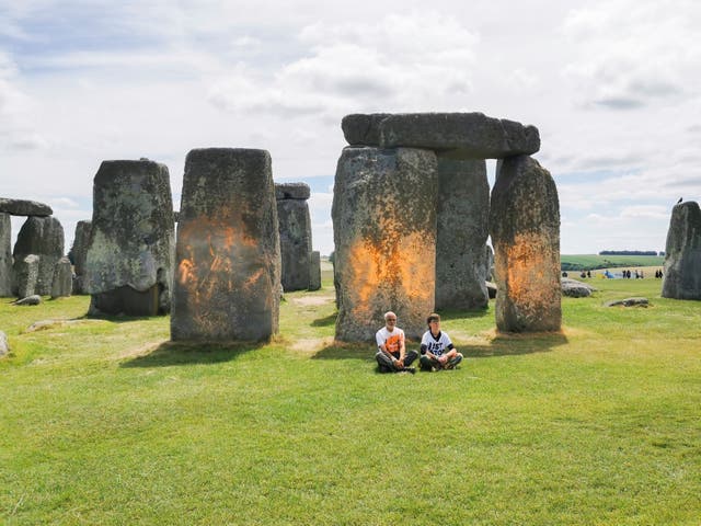 Stonehenge Protest