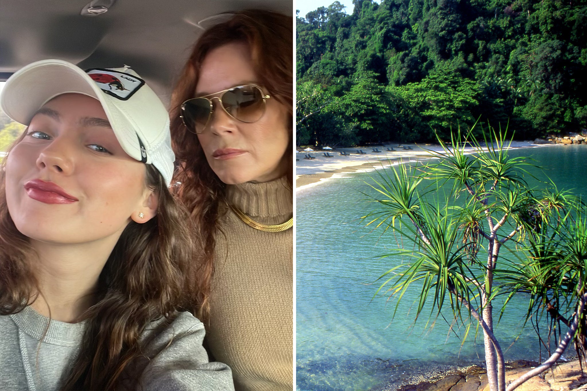 Anna and Gracie travelled to Malaysia to experience island living