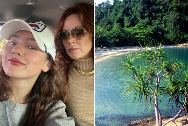 <p>Anna and Gracie travelled to Malaysia to experience island living</p>