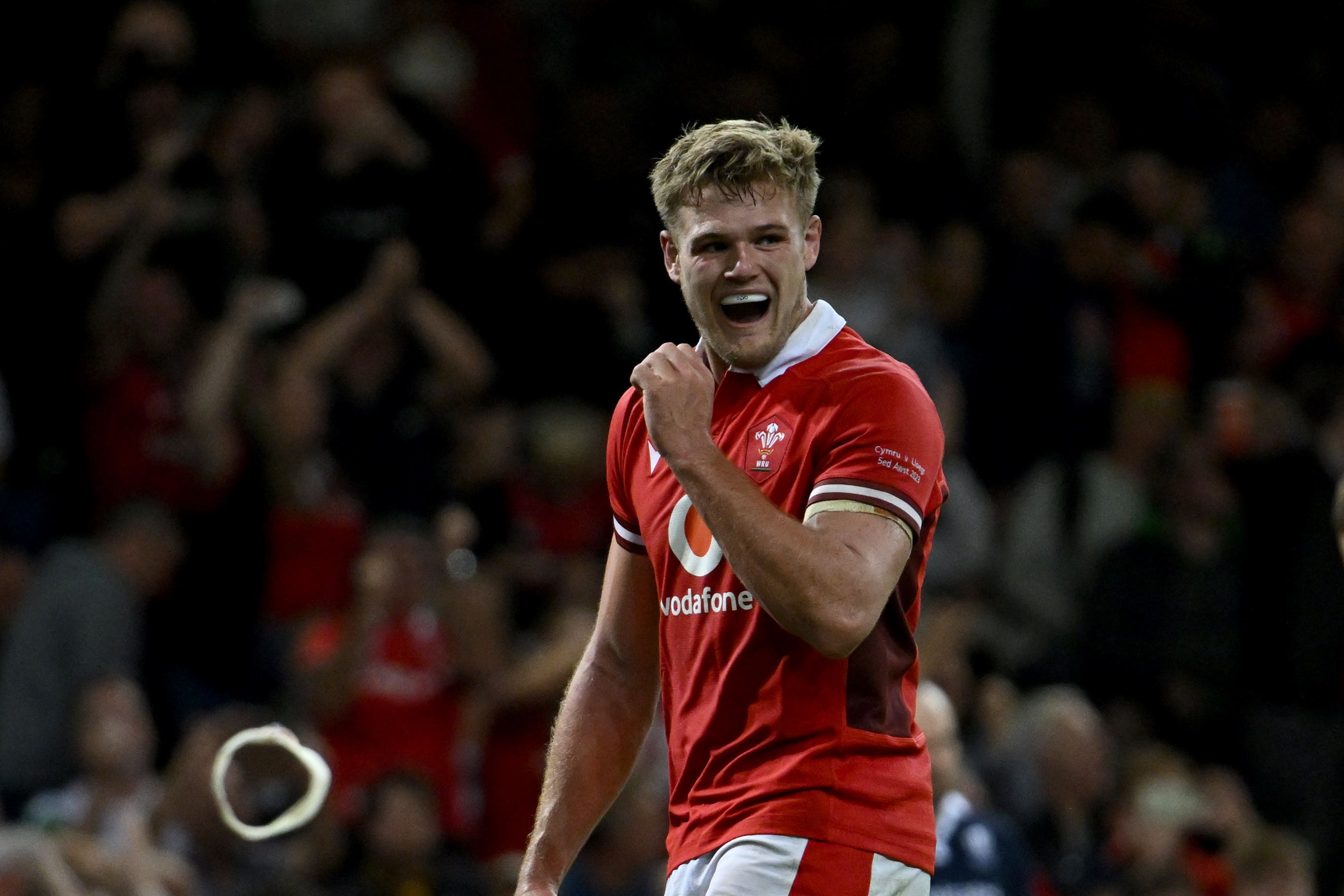 Wales forward Taine Plumtree will line up against South Africa (Simon Galloway/PA)