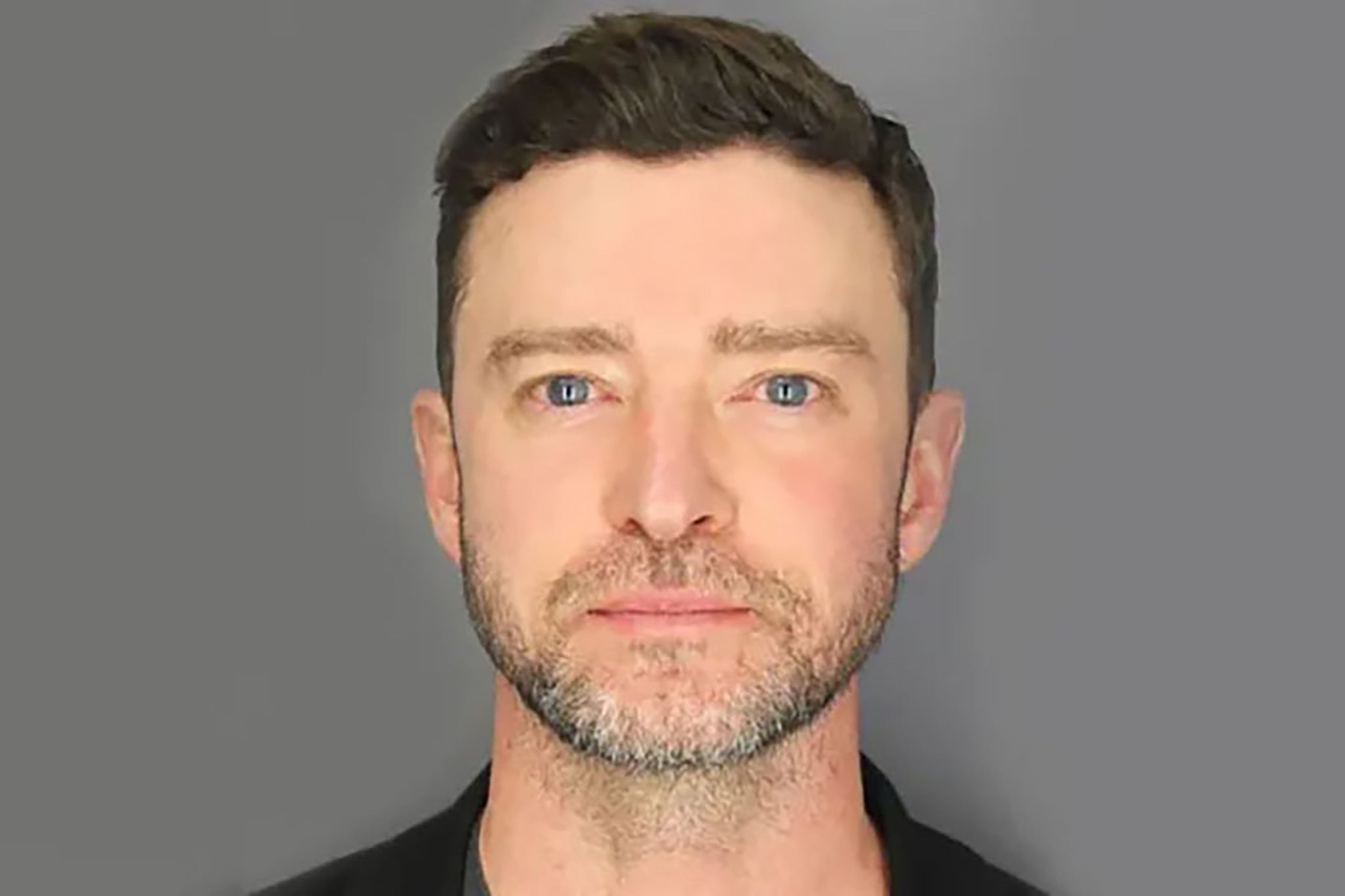 Timberlake’s mugshot following his arrest