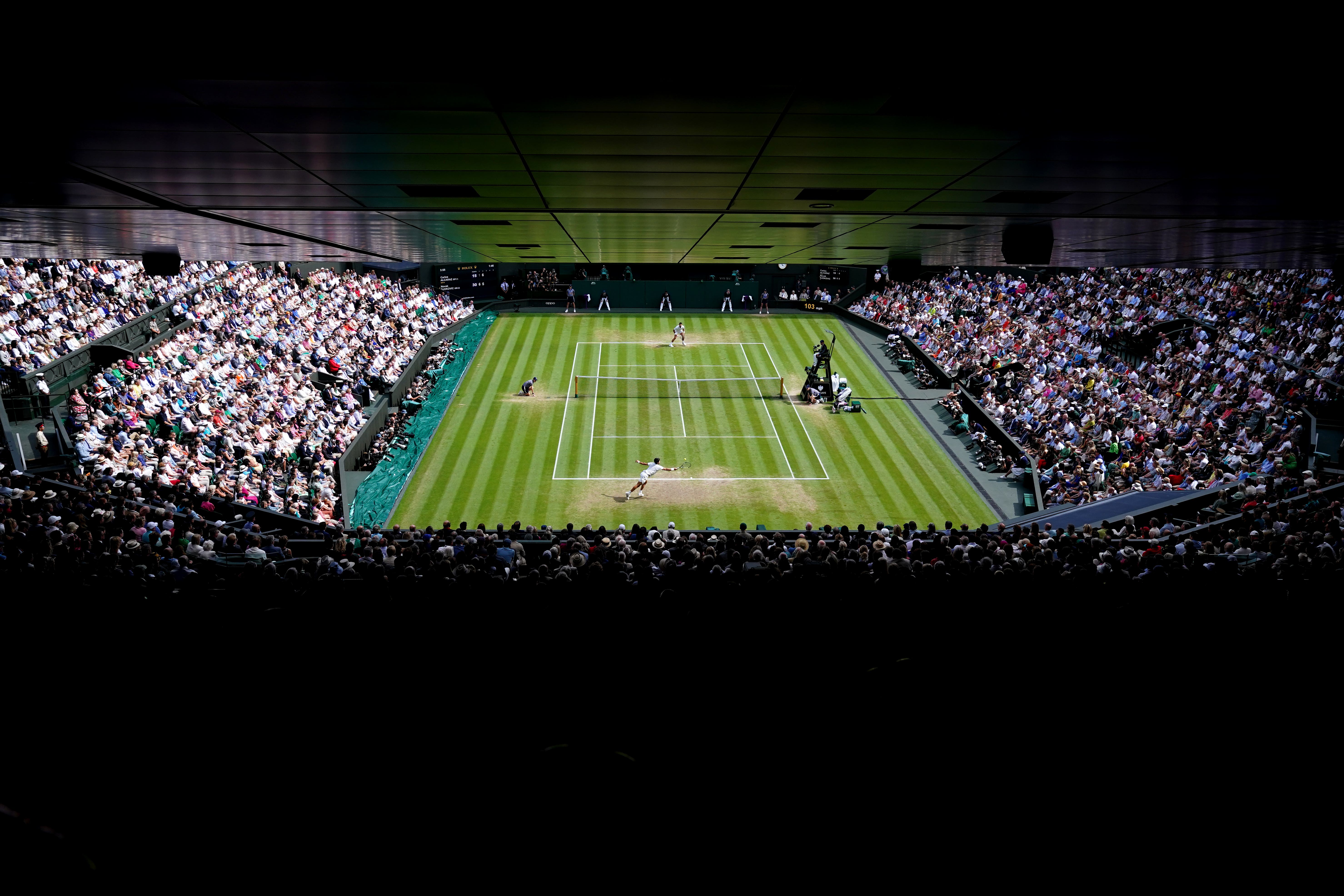 The All England Lawn Tennis Club called the bank an ‘important partner’ (John Walton/PA Archive)