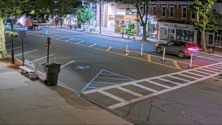 <p>Footage shows Justin Timberlake driving through Hamptons moments before arrest.</p>