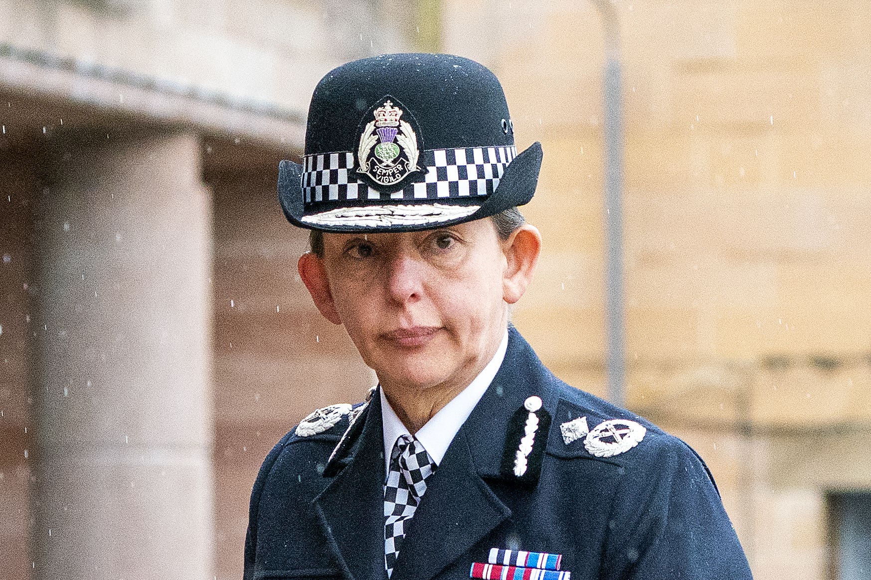 Retired deputy chief constable Fiona Taylor gave evidence to the Sheku Bayoh inquiry on Wednesday (Jane Barlow/PA)