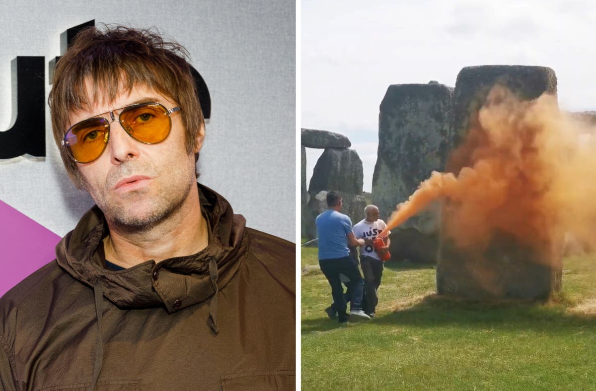 Liam Gallagher, Stonehenge protestosunun ardından Petrolü Durdurun’a uyarıda bulundu: ‘Taşlarla uğraşmayın’