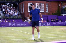 Andy Murray a major doubt for final Wimbledon after retiring at Queen’s