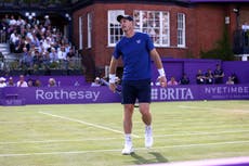 Andy Murray a major doubt for final Wimbledon after retiring at Queen’s