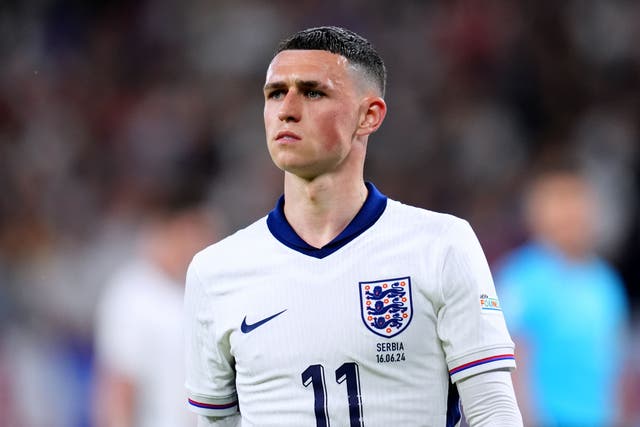 Phil Foden helped England beat Serbia (Adam Davy/PA)