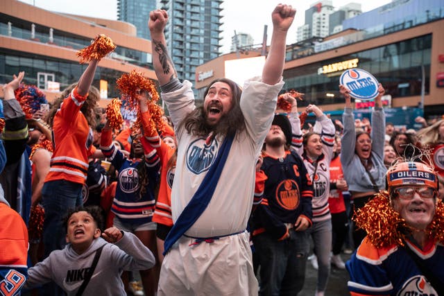 Stanley Cup Edmonton Hockey