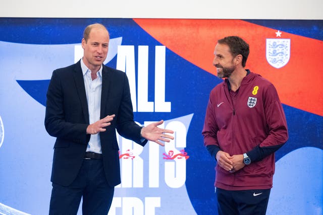 The Prince of Wales will watch the England team in their next Euro 2024 game in Germany (Paul Cooper/Daily Telegraph/PA)