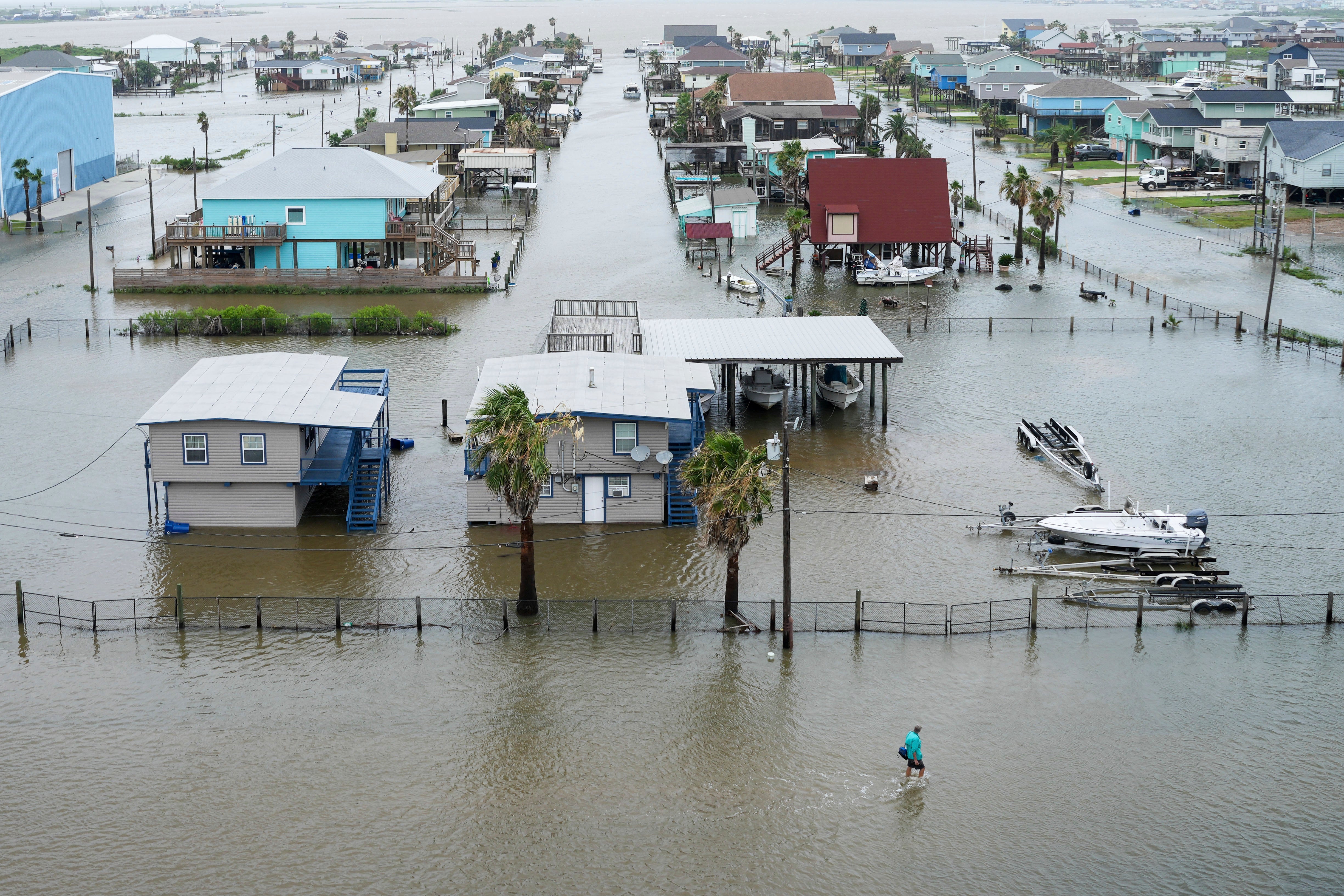 APTOPIX Tropical Weather Texas