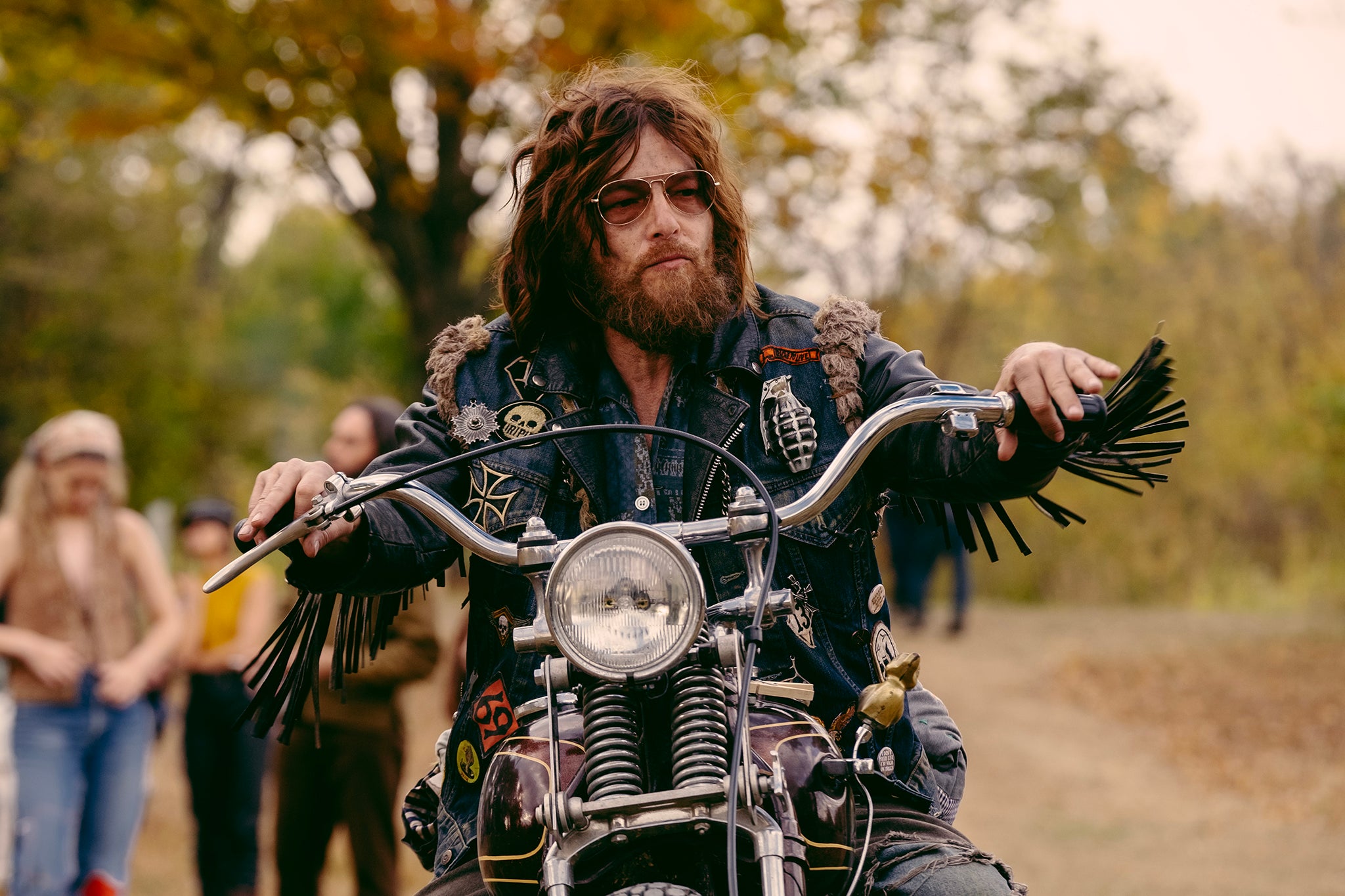Hell for leather: Norman Reedus in ‘The Bikeriders’