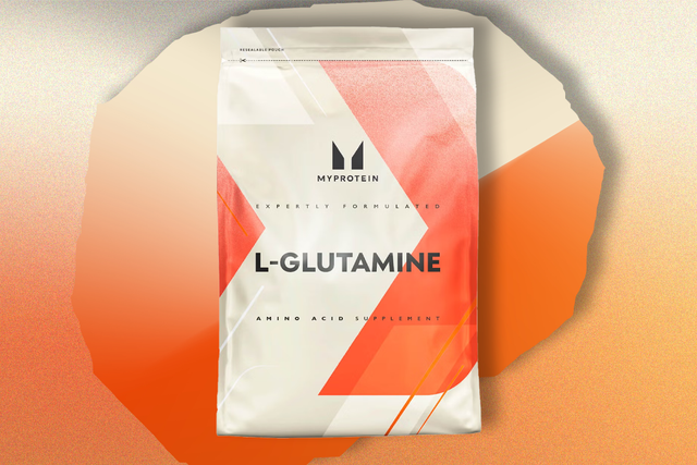 <p>Myprotein’s L Glutamine supplement comes in powder form  </p>