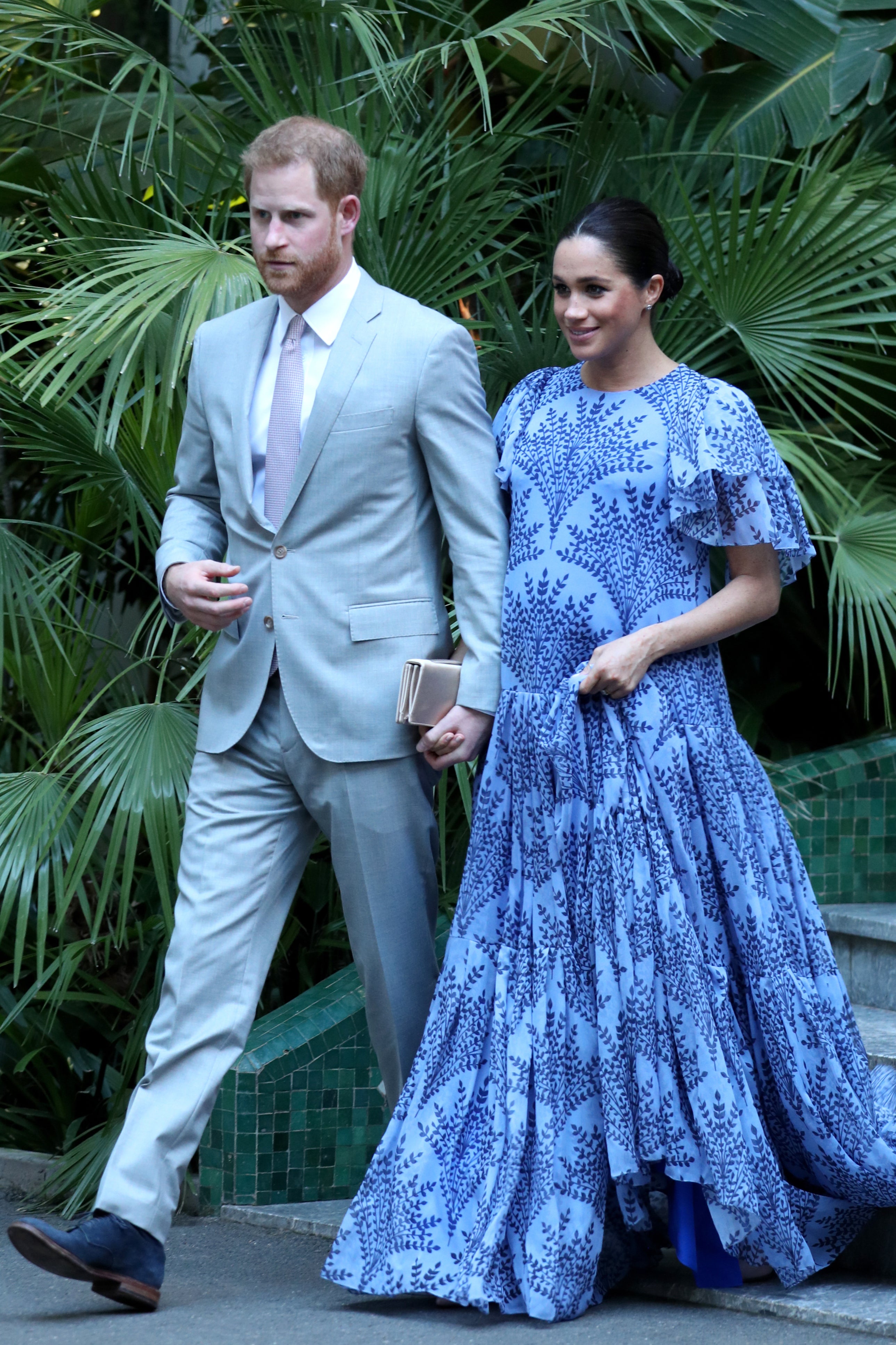 The Duke and Duchess of Sussex in 2019