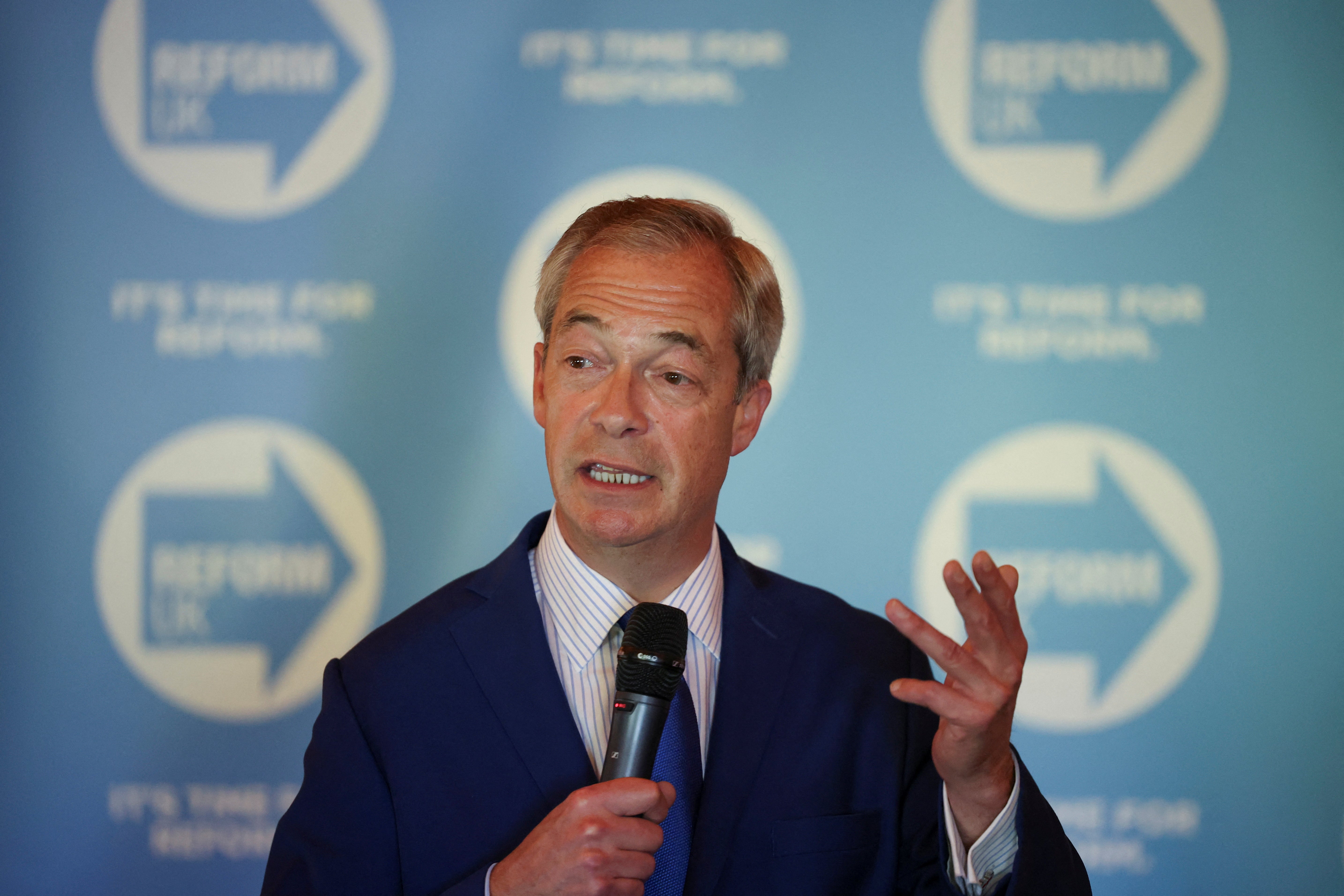 The criticism comes as Mr Farage faces questions about some of his candidates’ views