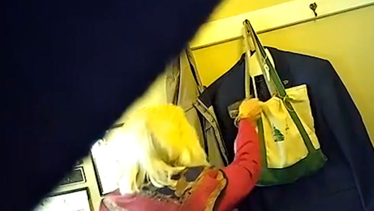 US Republican caught on camera secretly pouring water in Democratic colleague’s bag for months