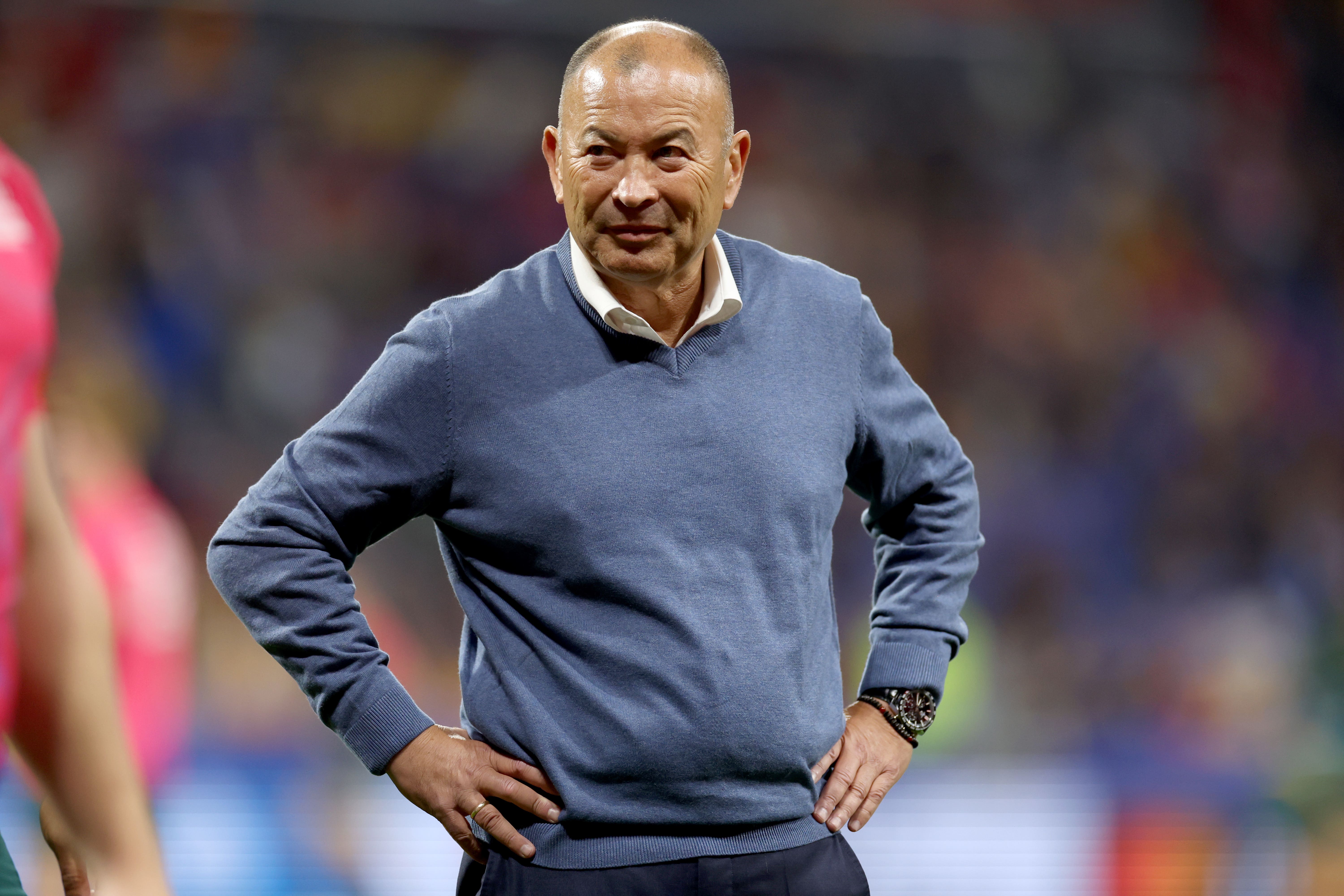 Eddie Jones is facing England for the first time since he was sacked