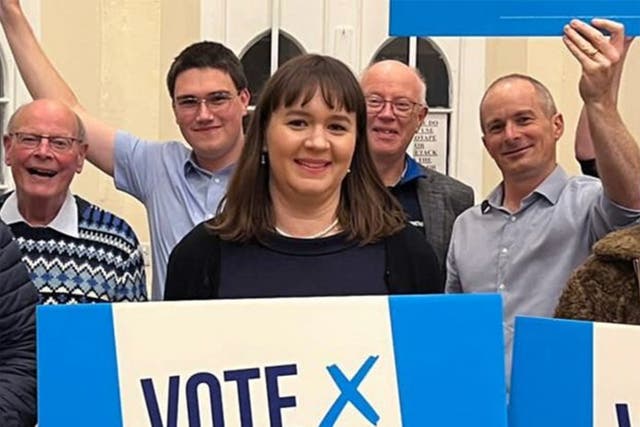 <p>Tory candidate Laura Saunders, who previously worked at Conservative Campaign HQ, is facing a Gambling Commission investigation </p>