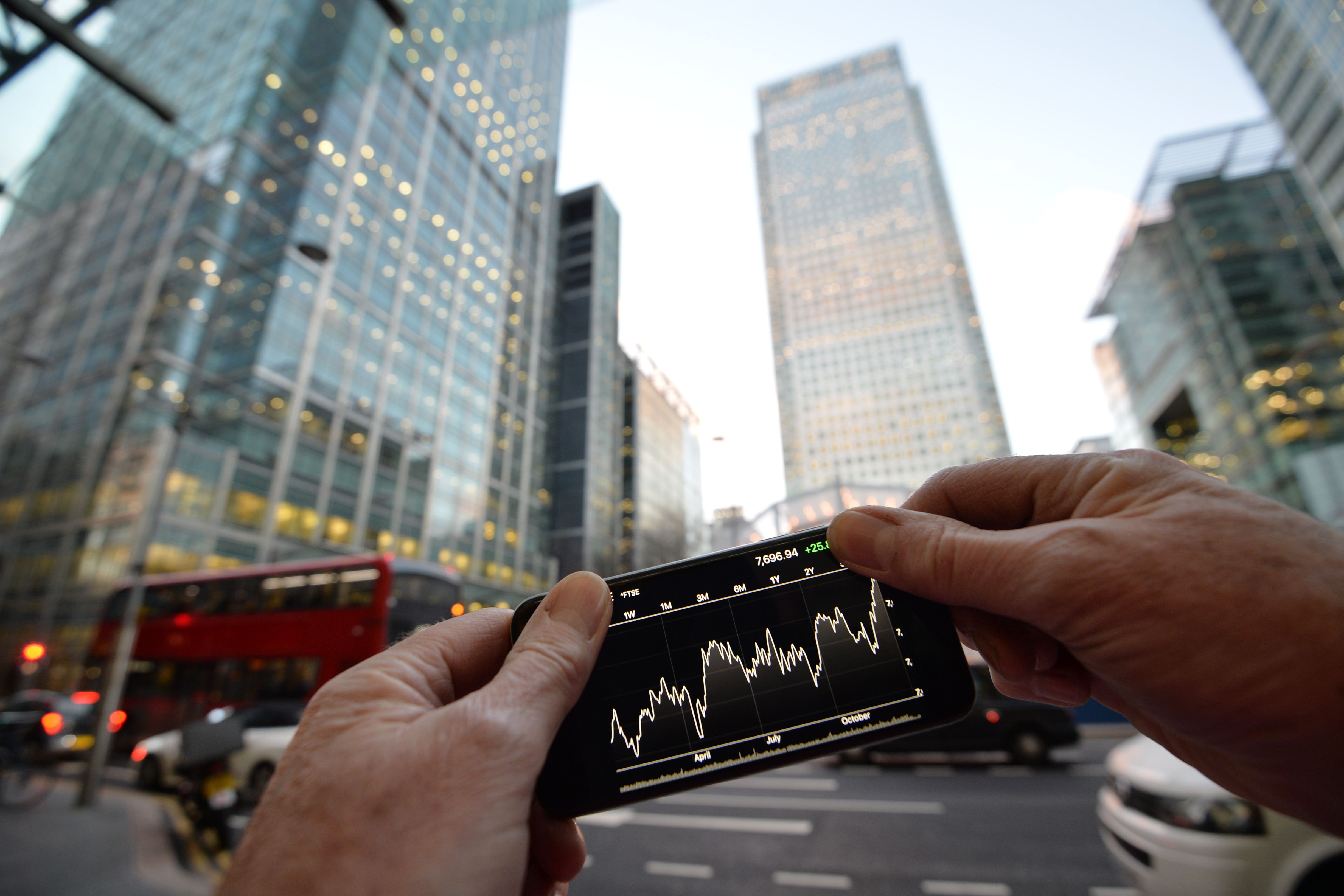 FTSE 100 rises as investors see UK interest rate cut in ‘touching distance’ (John Stillwell/PA)