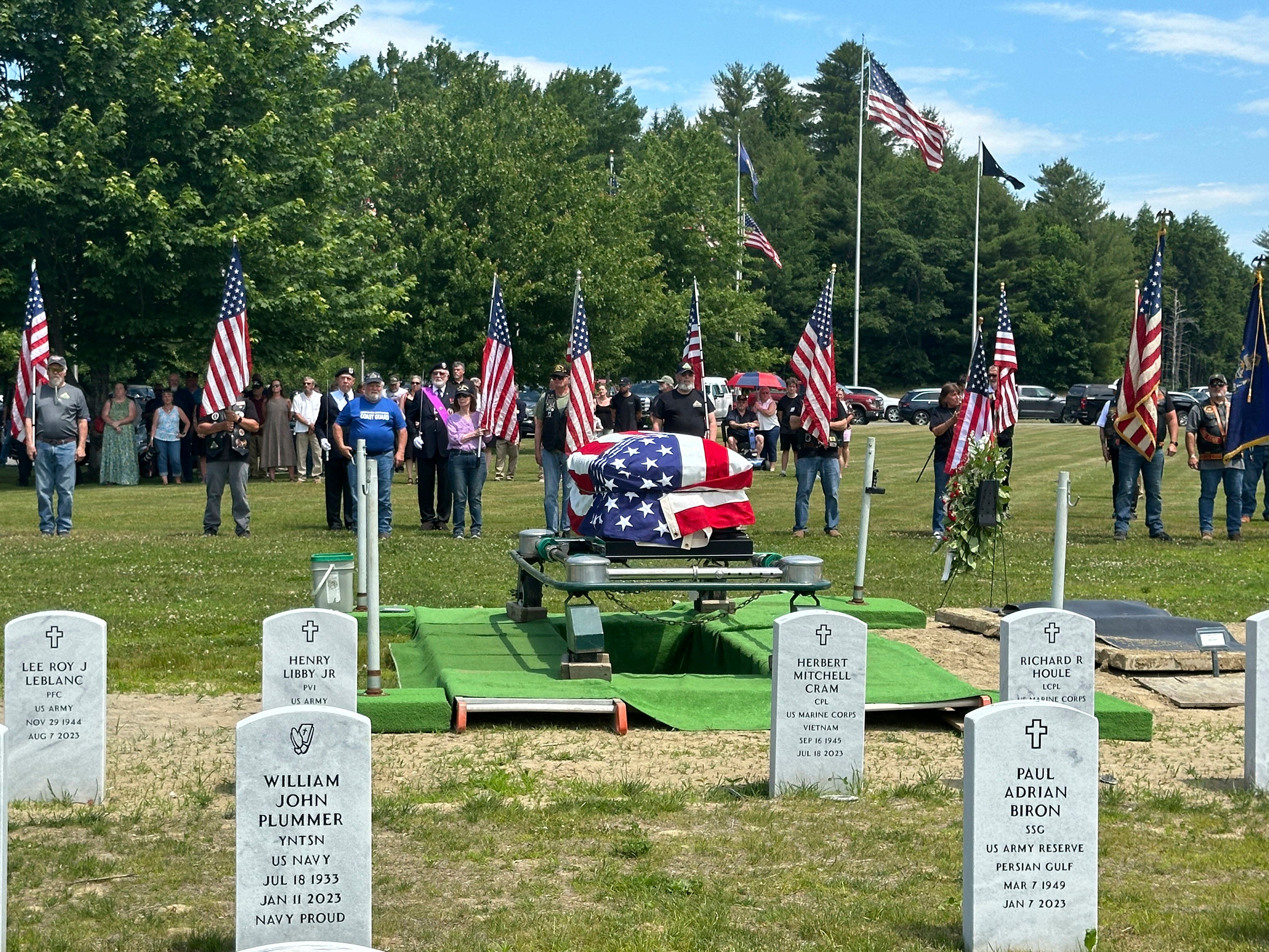 Abandoned Veteran's Funeral