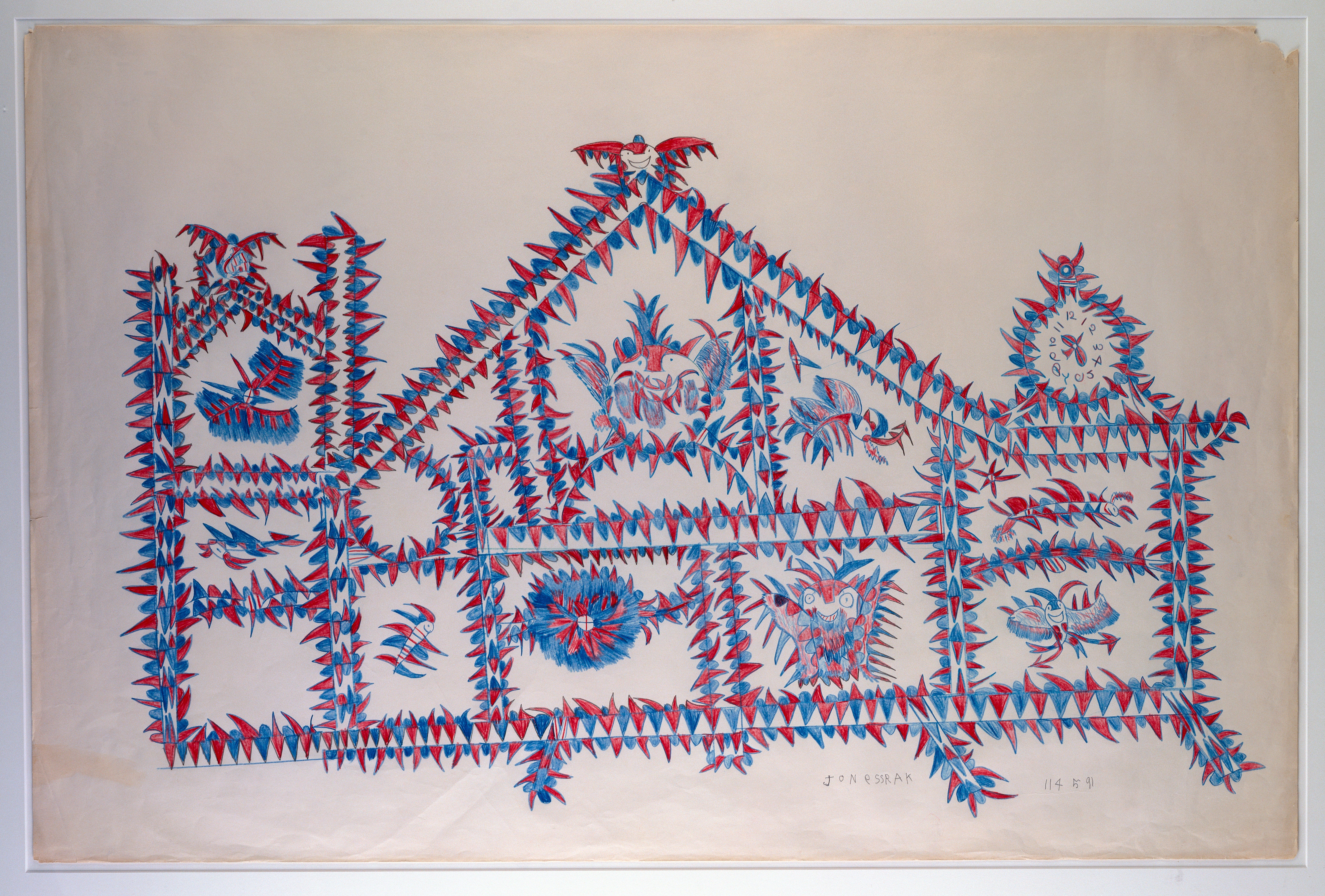 Homes-Folk Art Exhibit