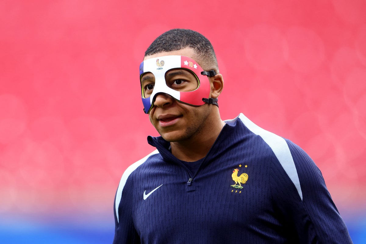 Kylian Mbappe injury latest as special mask set to be banned due to Euro 2024 rule