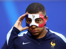 Netherlands v France LIVE: Kylian Mbappe injury updates and team news ahead of Euro 2024 clash