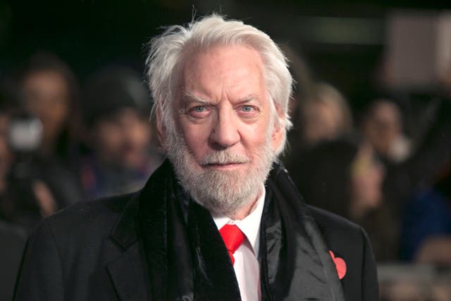 Actor Donald Sutherland has died aged 88 (Daniel Leal-Olivas/PA)