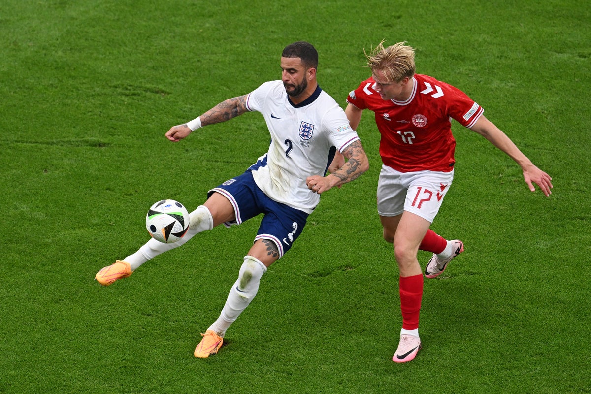 England vs Denmark player ratings as Walker shines but Alexander-Arnold struggles again