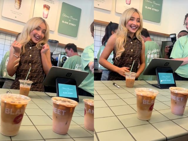 <p>Sabrina Carpenter receives backlash after working as a barista to promote song ‘Espresso’</p>