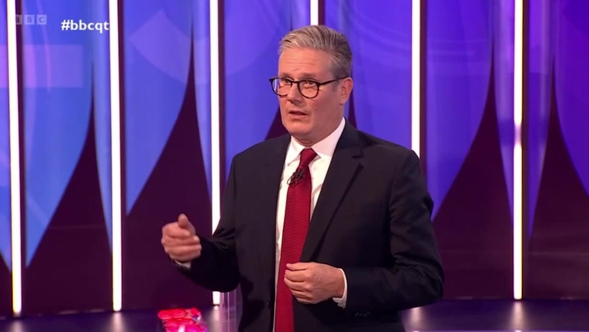 Starmer refuses to say if Corbyn would have made a good prime minister in BBC Question Time clash