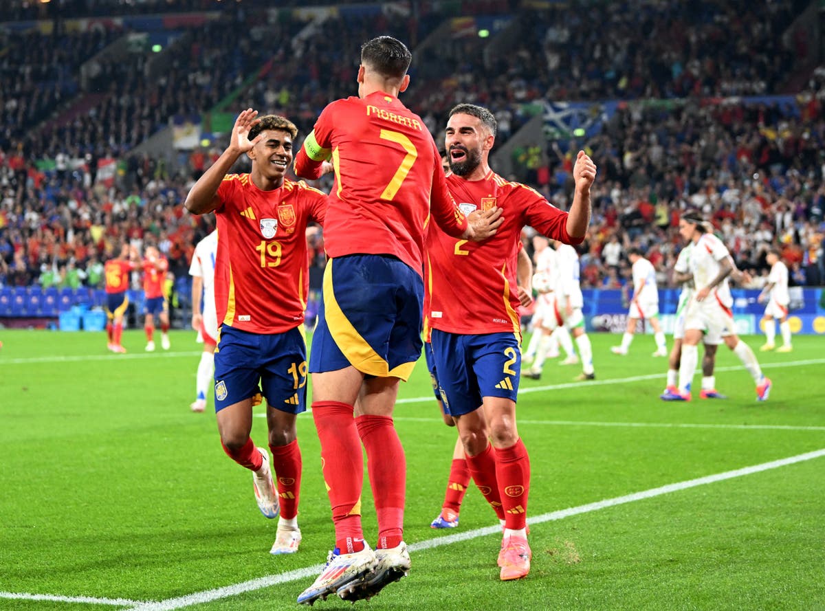 Spain v Italy LIVE: Result and reaction as own goal secures Spanish victory