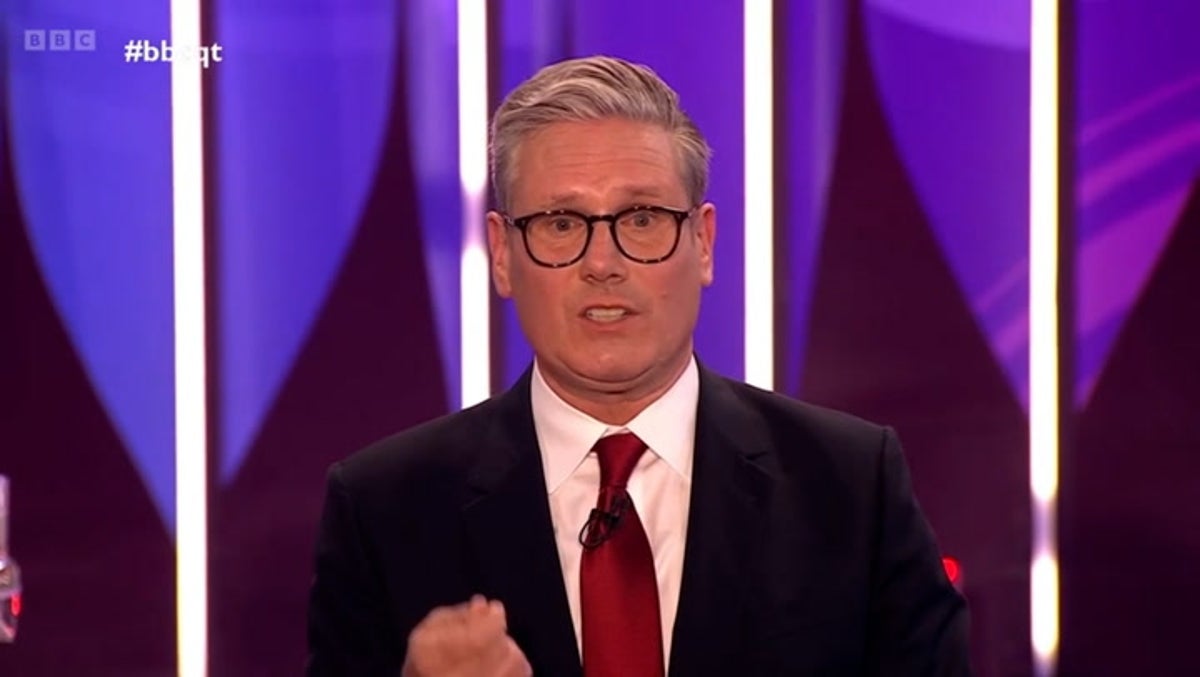 Debate electoral de la BBC: Starmer aplaudió mientras denunciaba la broma trans de Sunak