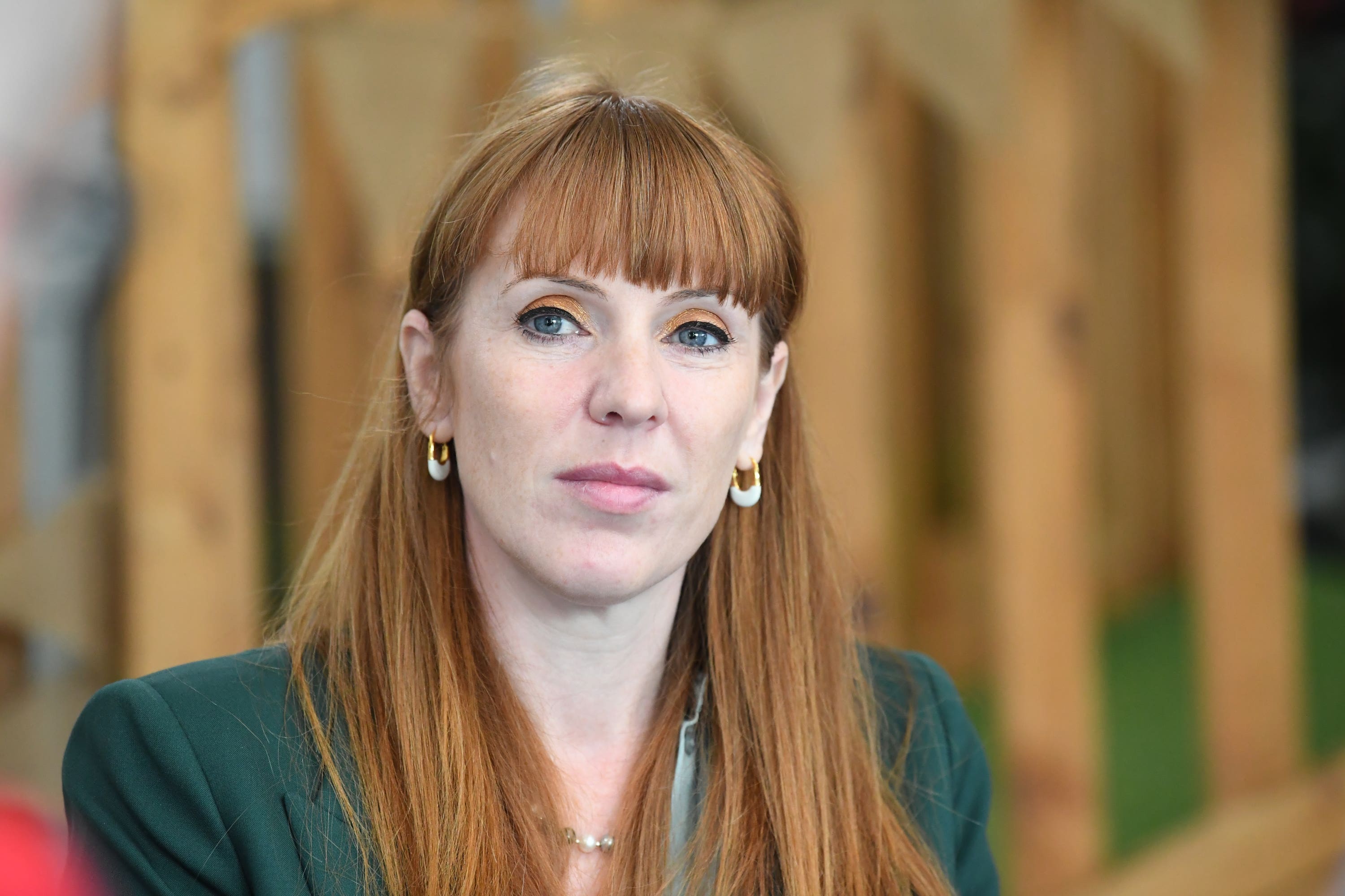 Deputy party leader Angela Rayner has had to reschedule her weekend at short notice