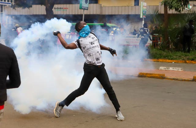 KENIA PROTESTAS