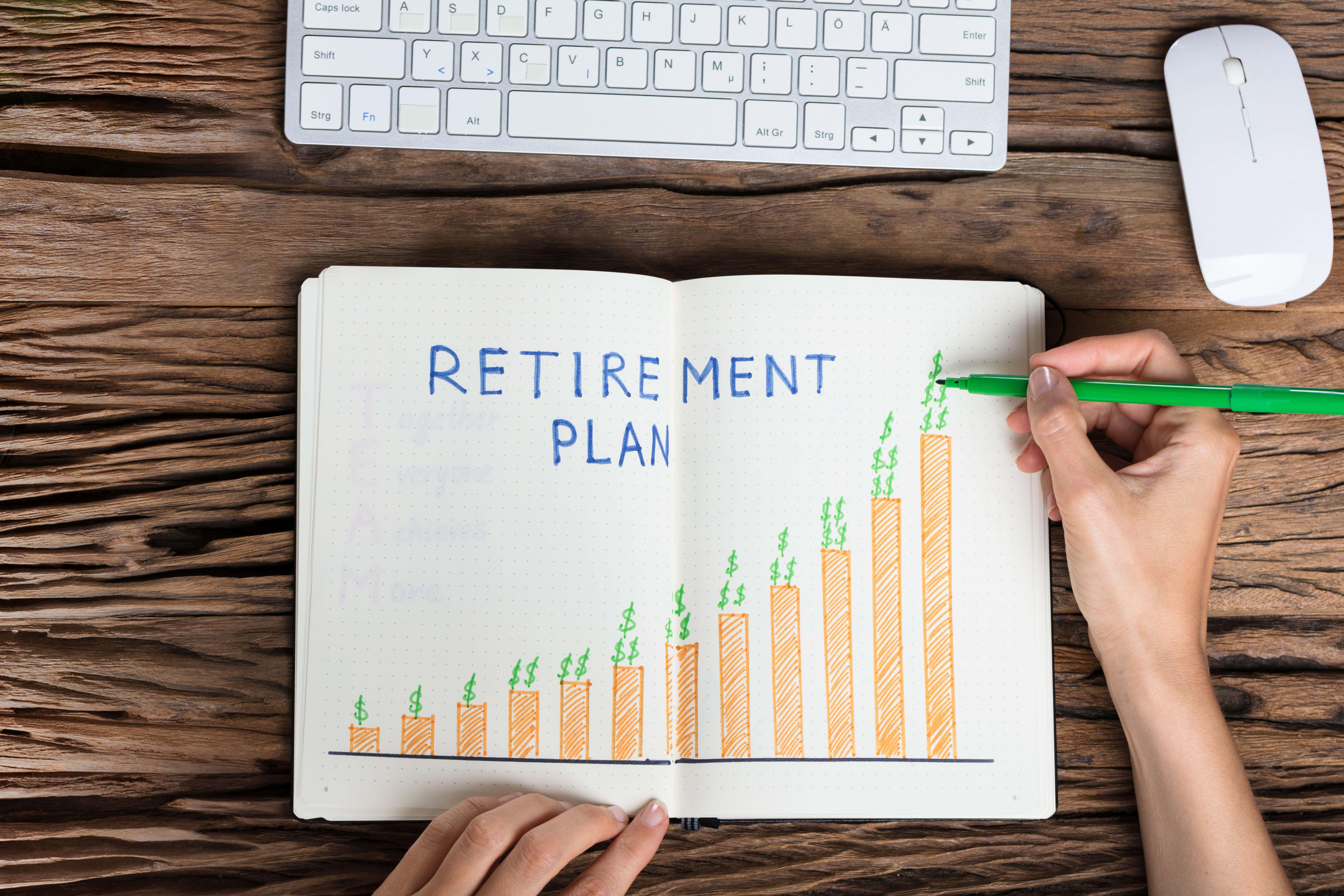 A new survey has found that almost half of people with a defined contribution pension believe they will not be financially secure in retirement (Alamy/PA).
