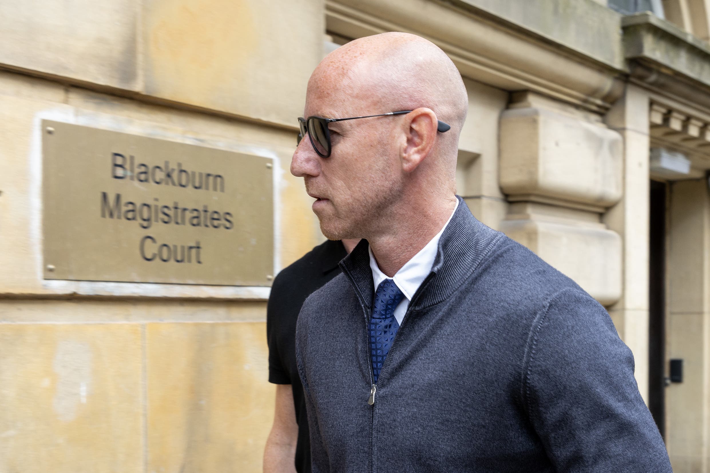 Ex-Manchester United player Nicky Butt arrives at Blackburn Magistrates’ Court (Ian Hodgson/PA)