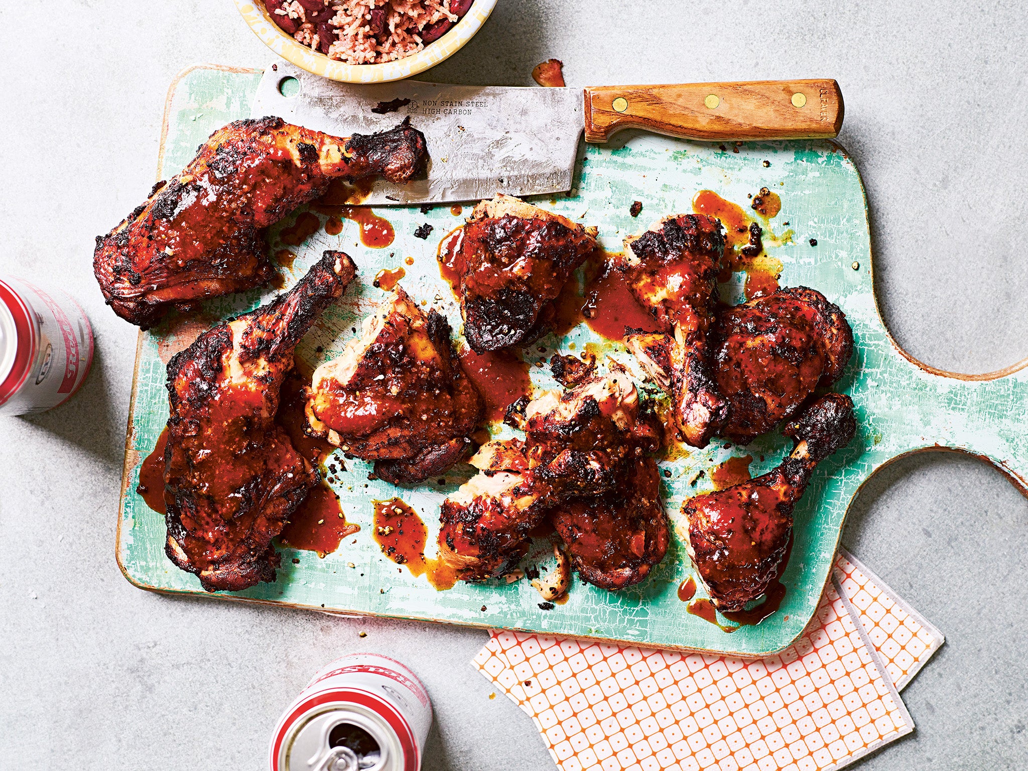 Jerk chicken is a popular Jamaican dish that is known for its aromatic and spicy flavours