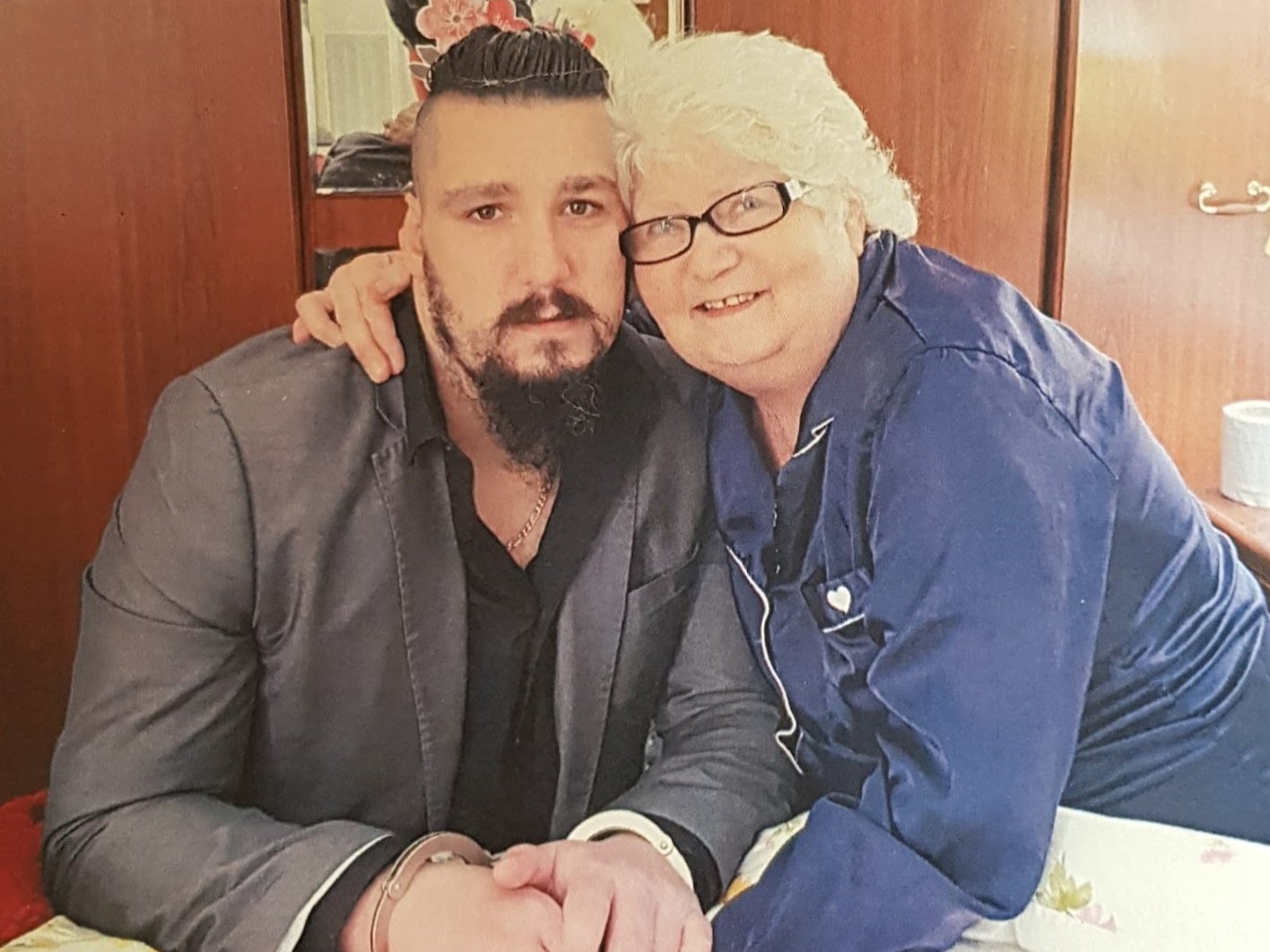 IPP prisoner Wayne Williams, pictured with his late grandmother, has served more than 18 years in prison after being given a 23-month jail sentence
