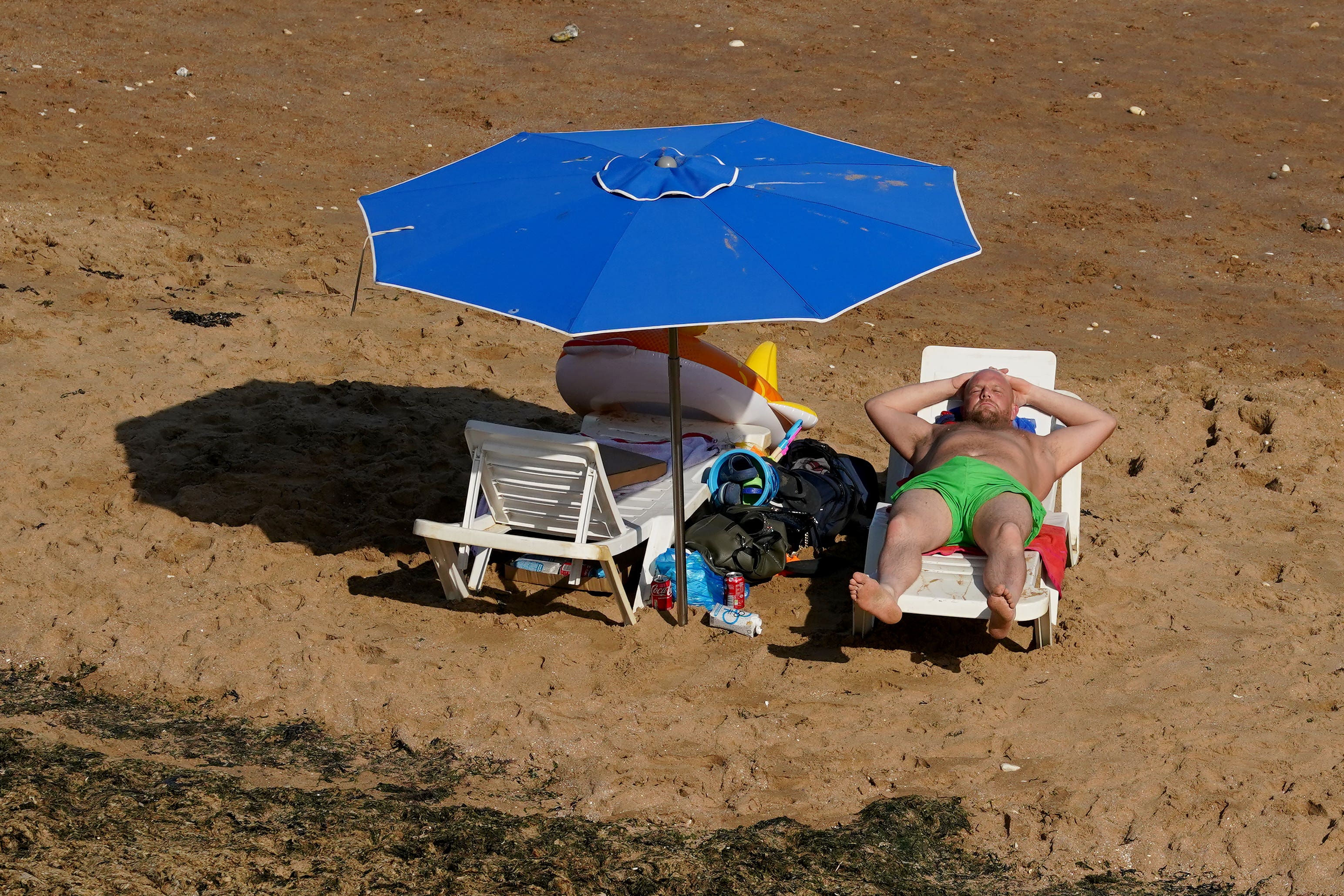 The UK is set for a short spell of warmer weather (Gareth Fuller/PA)