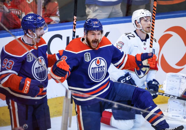 Stanley Cup Panthers Oilers Hockey
