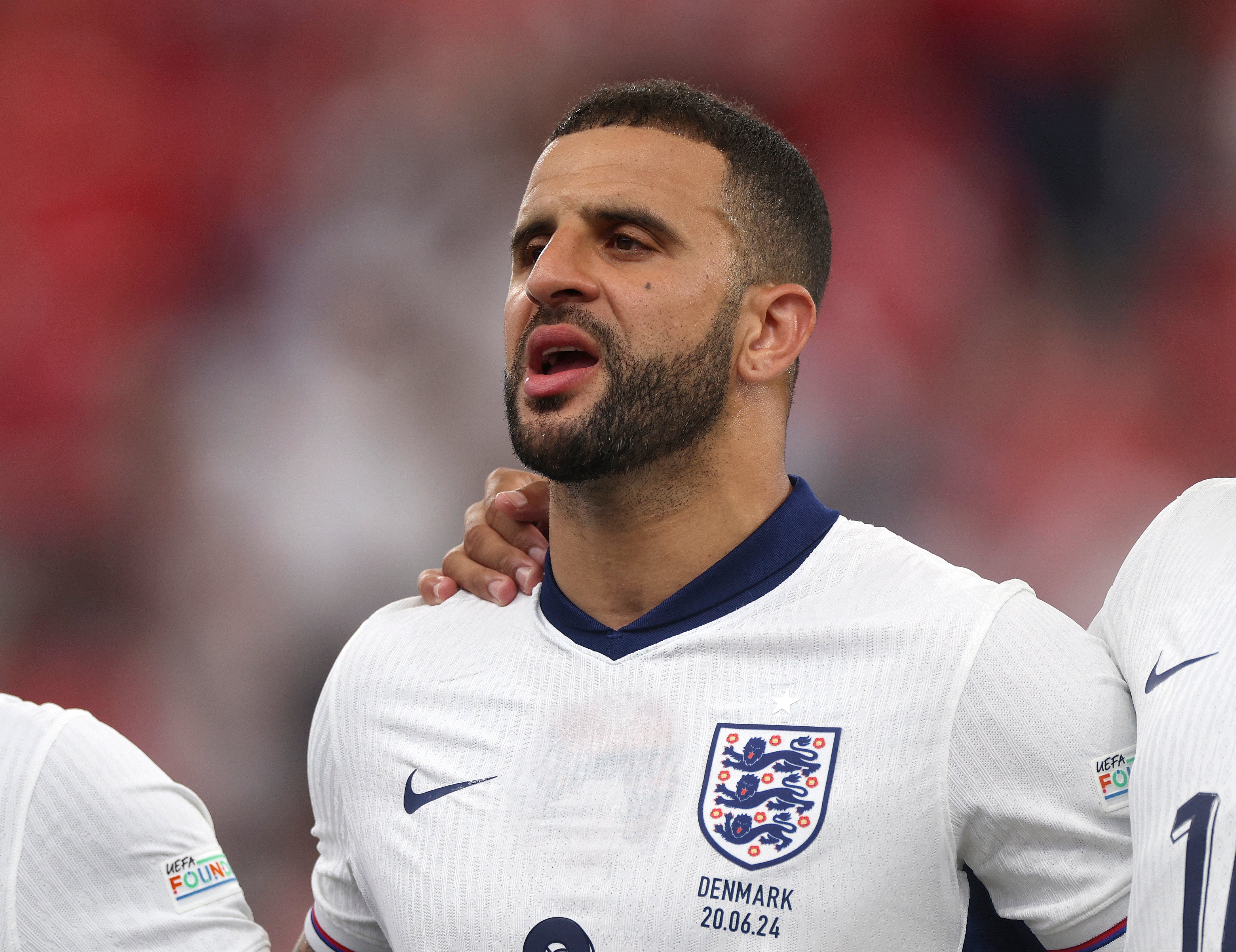 kyle walker, manchester city, frankfurt, kyle walker’s ex lauryn goodman defends decision to attend england euros game with son