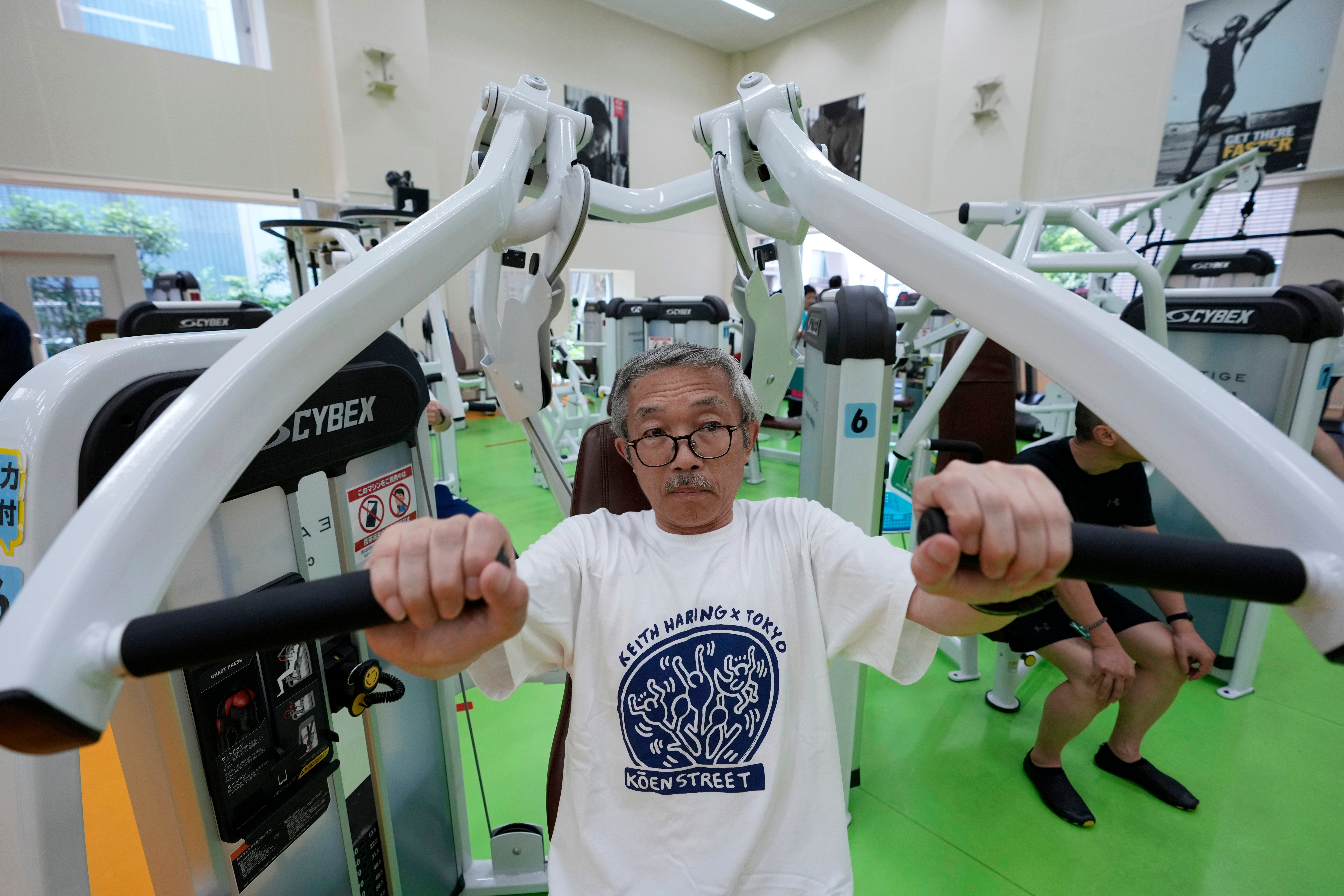 Japan Be Well Seniors Weight Training