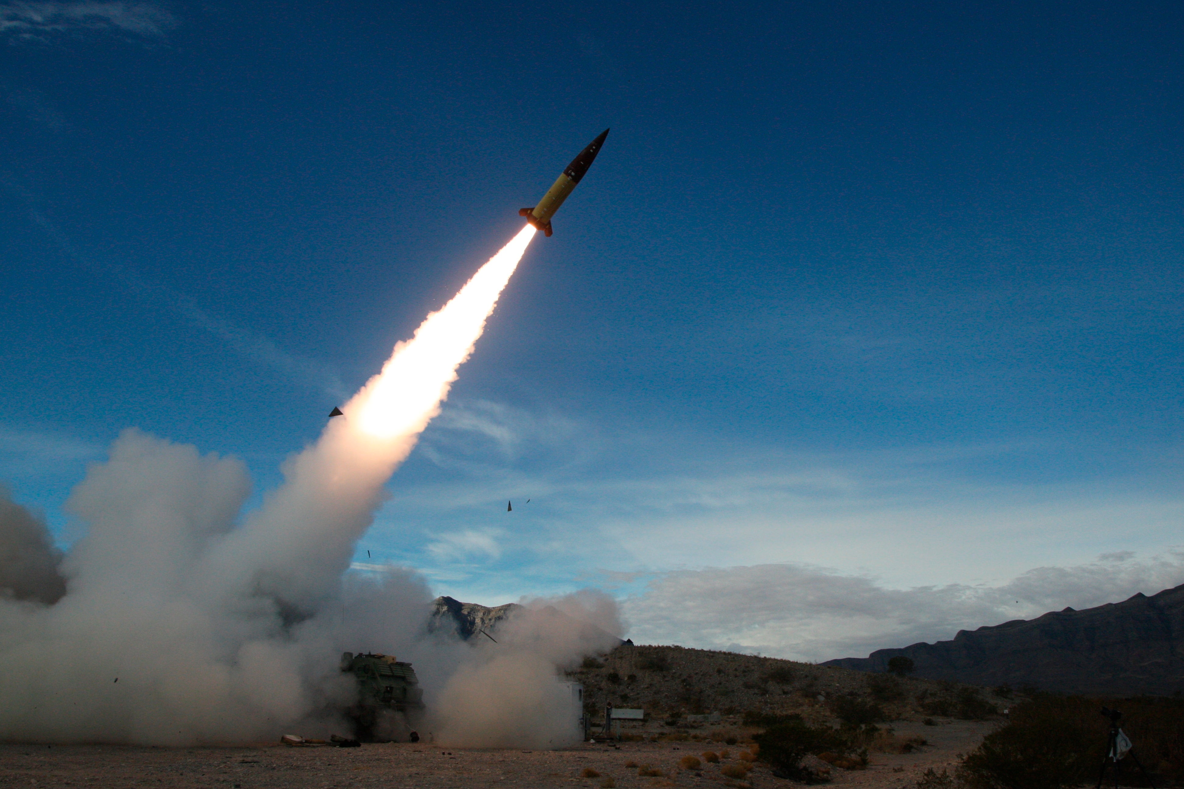 ATACMS rockets can strike targets nearly 200 miles away