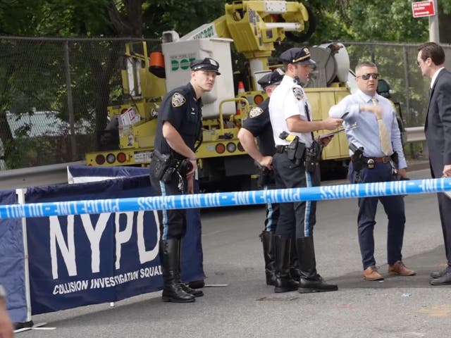 <p>NYC Department of Transportation driver ran over man thought to have once been a member of the Genovese crime family</p>