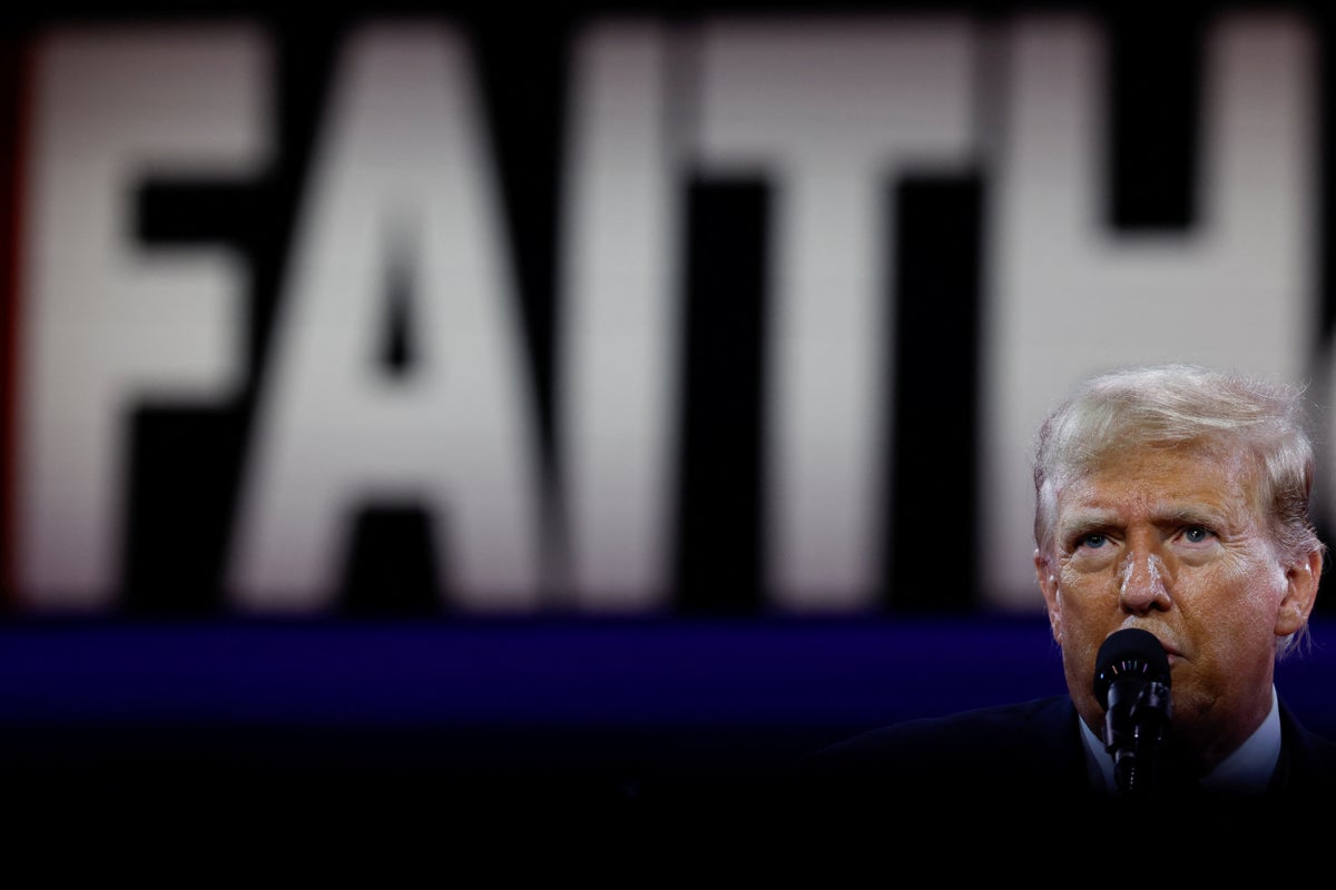 Trump claims he’s taken ‘more wounds’ than any other president at DC faith conference
